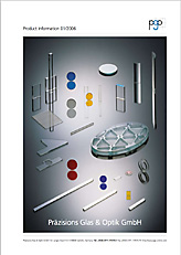 Catalog Optical coatings and technical precision glass