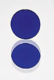 Blue optical glass filter