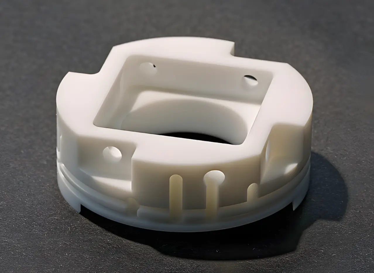 Finished work piece made of MACOR