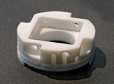 Finished glass ceramic part made of MACOR®