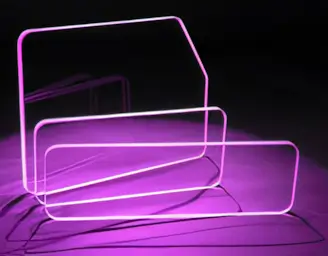 Zur Übersicht "Optische Fenster" Optische Fenster mit Form