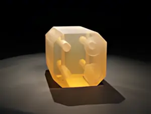 Zerodur glass block